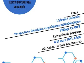 Cours « L’identité nationale : perspectives théoriques et problèmes méthodologiques » – Philippe Claret (Université de Bordeaux)