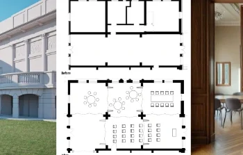 Exposition architecturale à la Villa Noël