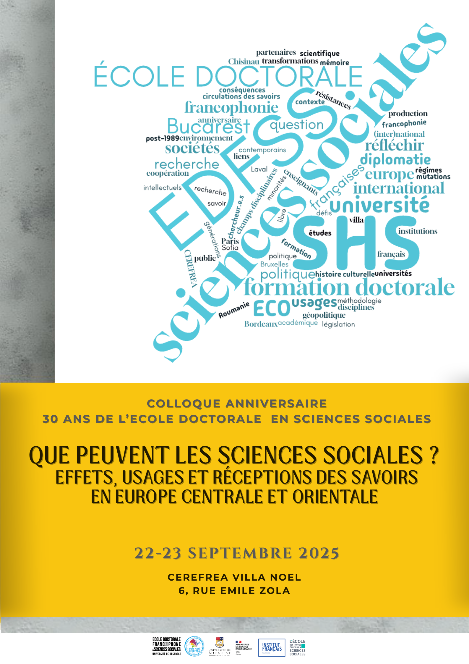 Colloque international « Que peuvent faire les sciences sociales ? Effets, utilisations et réceptions des connaissances en Europe centrale et orientale »