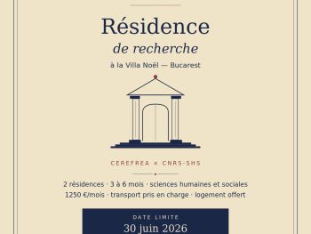 Appel à candidatures – Résidence de chercheur(e)s au CEREFREA Villa Noël (en partenariat avec le CNRS-SHS)