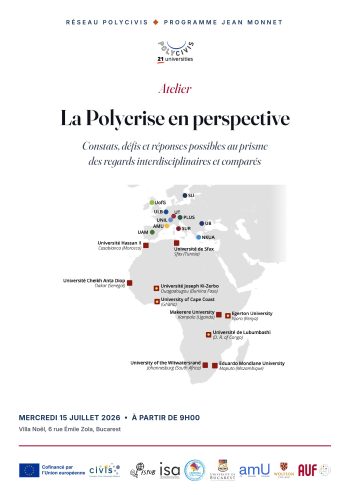 Atelier « La Polycrise en perspective : constats, défis et réponses possibles au prisme des regards interdisciplinaires et comparés »