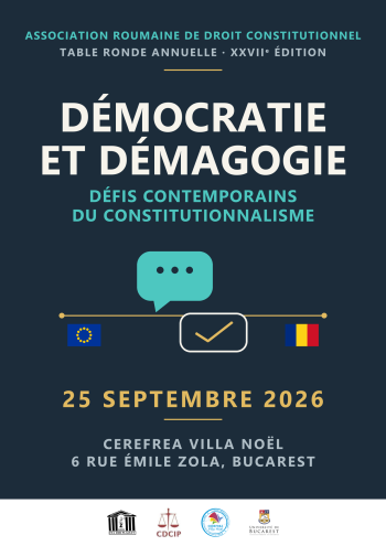 Table ronde « Démocratie et démagogie. Défis contemporains du constitutionnalisme »