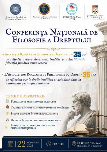 Conférence nationale de philosophie du droit – 35 ans de l’ARFD