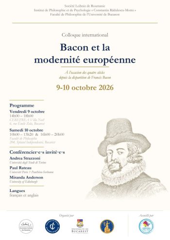 Colloque international « Bacon et la modernité européenne »